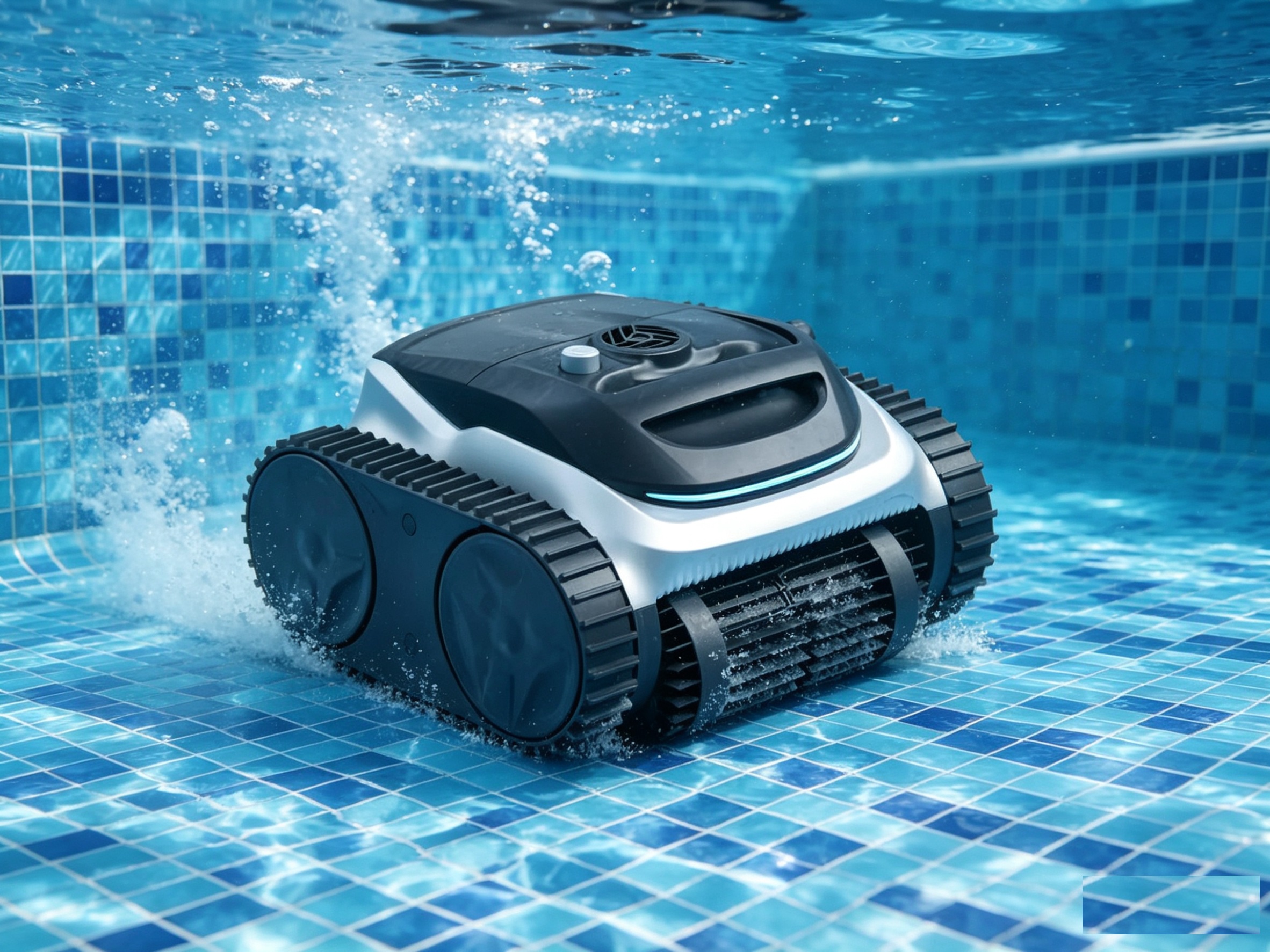 Submersible/Surface Dual-Mode Pool Cleaning Robot